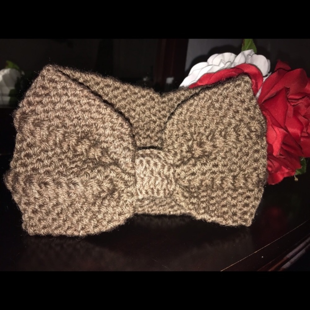 💛 Knitted Wool Winter Ear Warmers 💛